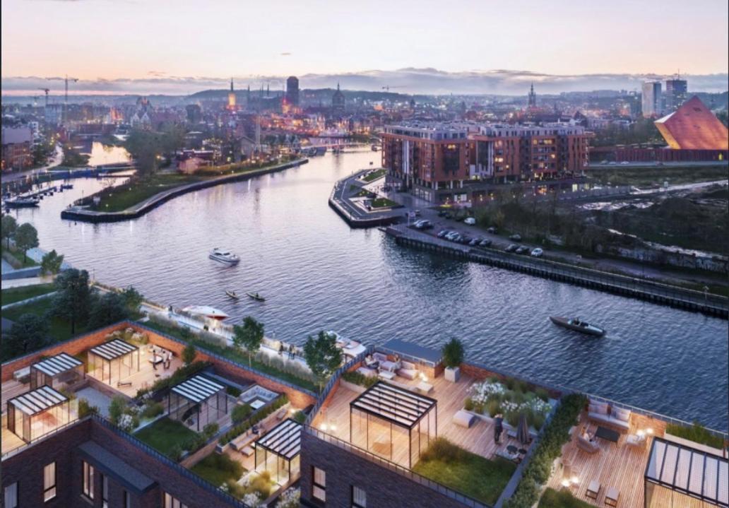 Apartament Gdansk Premium Lux Nadmotlawie ภายนอก รูปภาพ